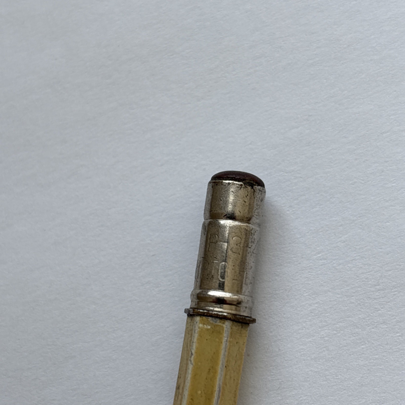 Vintage SCRIPTO P-3-47 Mechanical Aluminum Pencil ATLANTA USA Bullet Cap