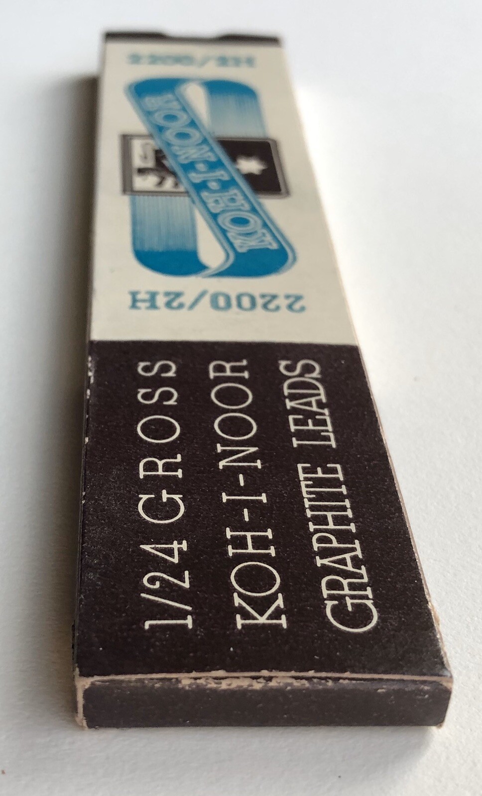 Vintage Koh-I-Noor Hardtmuth 2200 NOS 2mm 2H Drafting Lead 6 Pack Sleeve USA