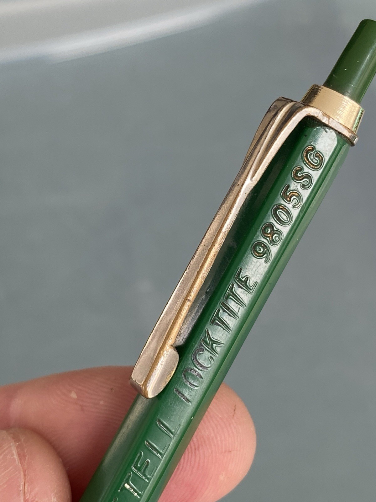 Faber-Castell LOCKTITE 9805SG Germany Drafting 2mm Lead Holder VINTAGE