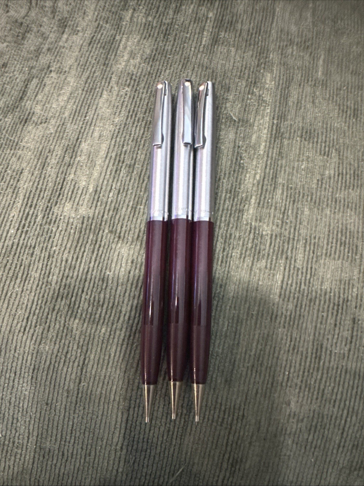 Vintage Schaffer Mechanical Pencil Burgundy Plastic Barrel