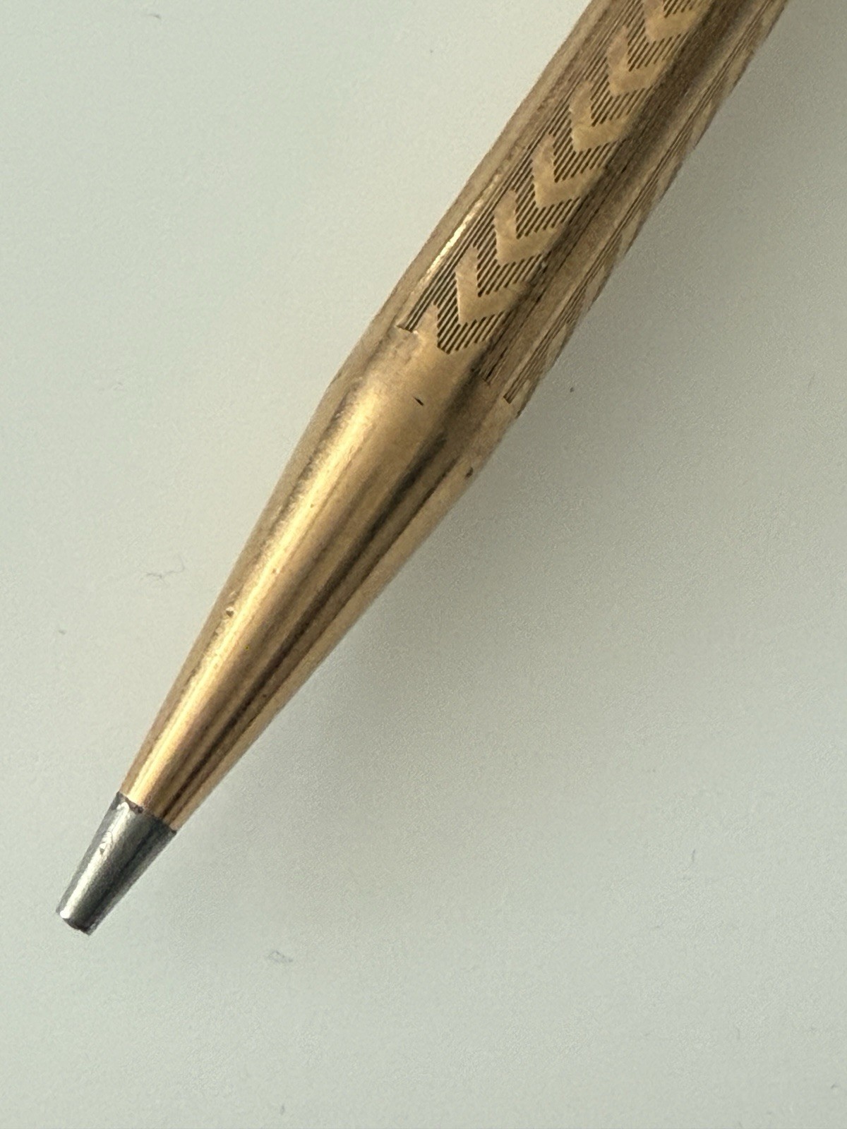 Vintage Estate Wahl Eversharp Gold Filled Mechanical Chatelaine Pencil 4″ Long