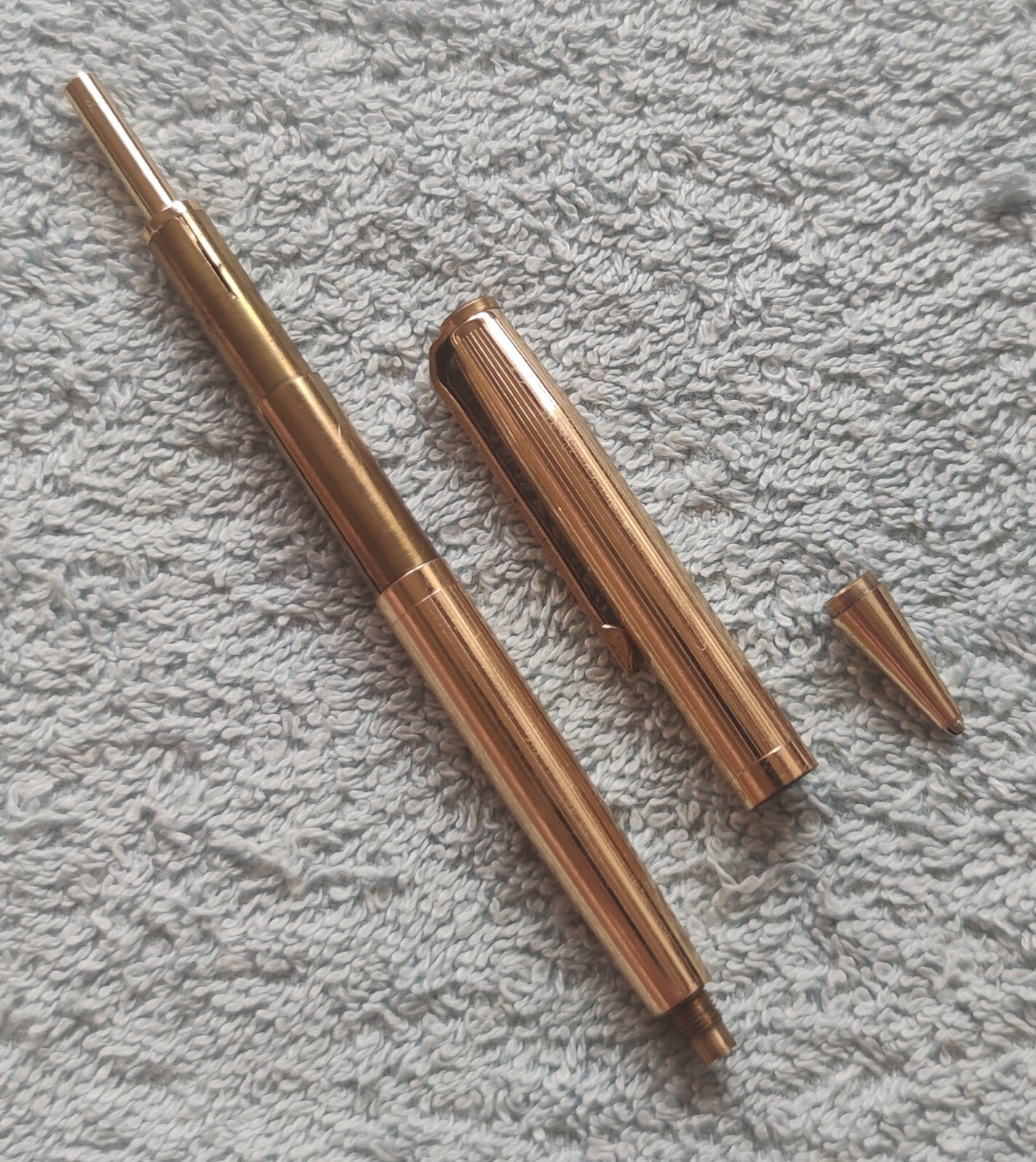 🔴BOLASCRIP Marked Walzgold Rolled Gold Mechanical Pencil – 1970s Germany🔴