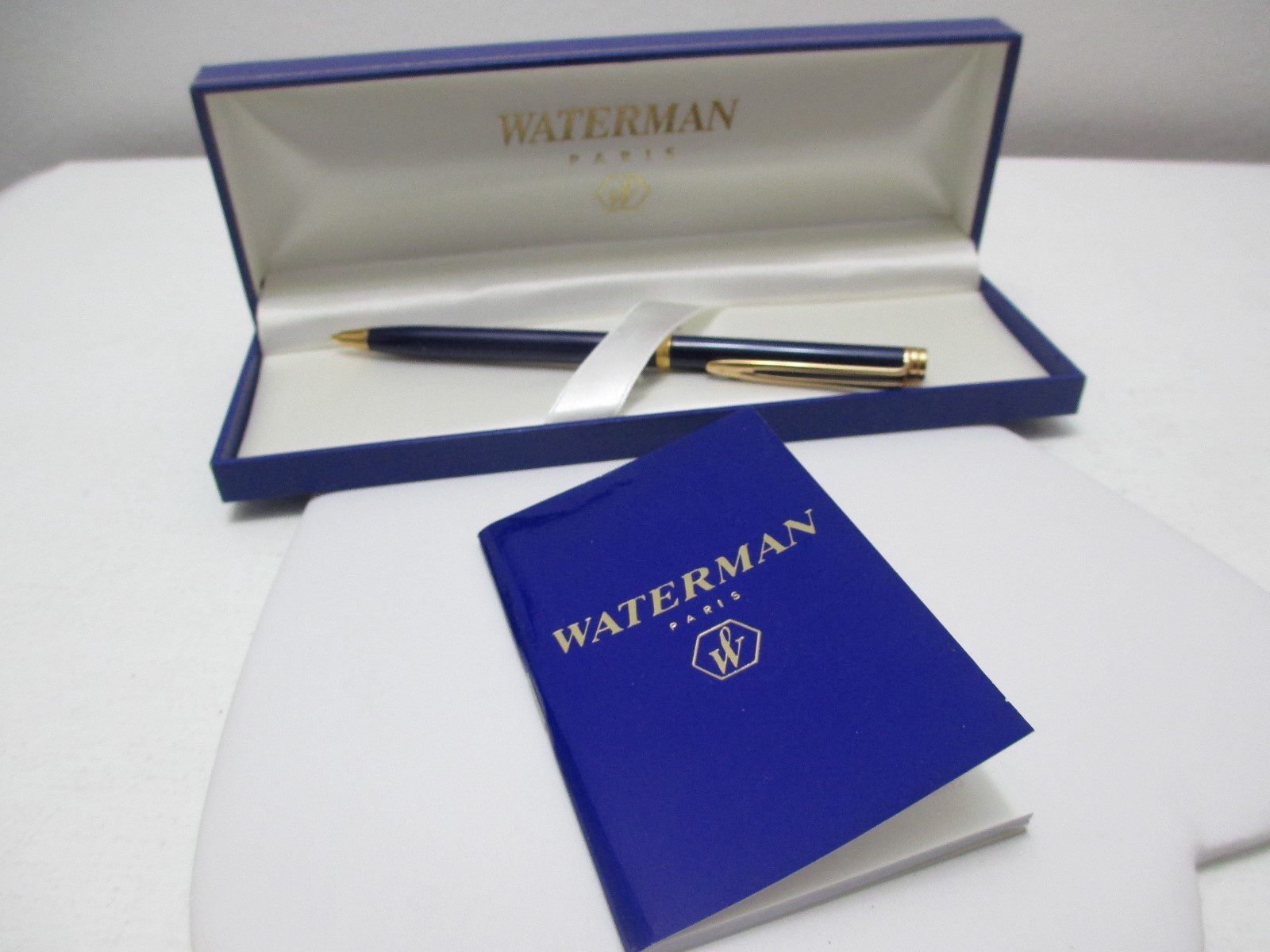 Waterman Gentleman Mechanical Pencil Blue Lacquer 0.7 mm Lead New in Case