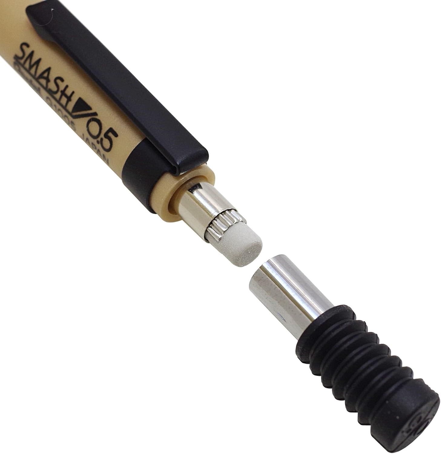 Kiji Shoji Pentel Mechanical Pencil Smash 0.5mm Q1005-XKS Champagne Gold L 0.5mm