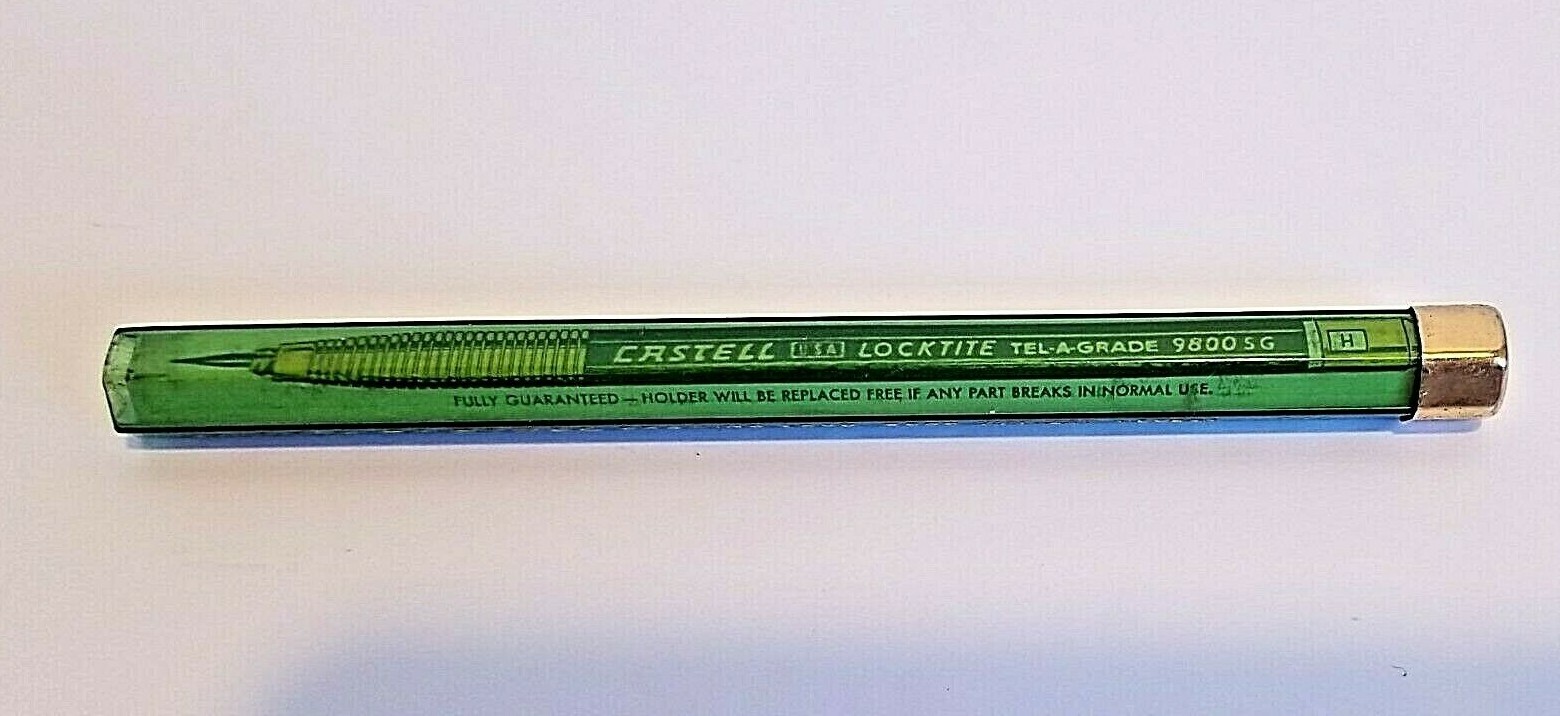 AW Faber Castell Drawing #9030 Refill Lead 4H Germany Vintage