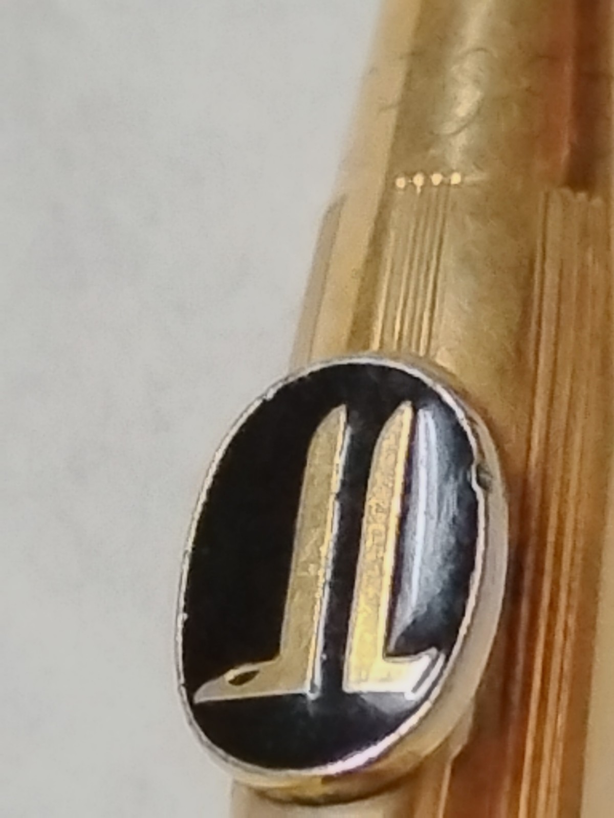 VTG Cross 10k Gold Filled Pen with J&L Steel Logo Tested And Working #L0