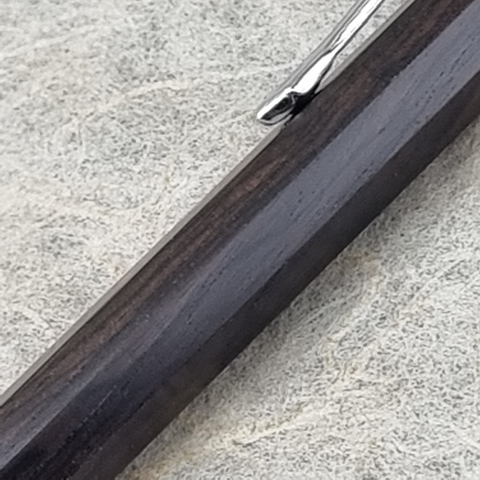 Hand Crafted Pentel P-205(0.5mm) Mechanical Pencil with Octagonal Wood Barrel