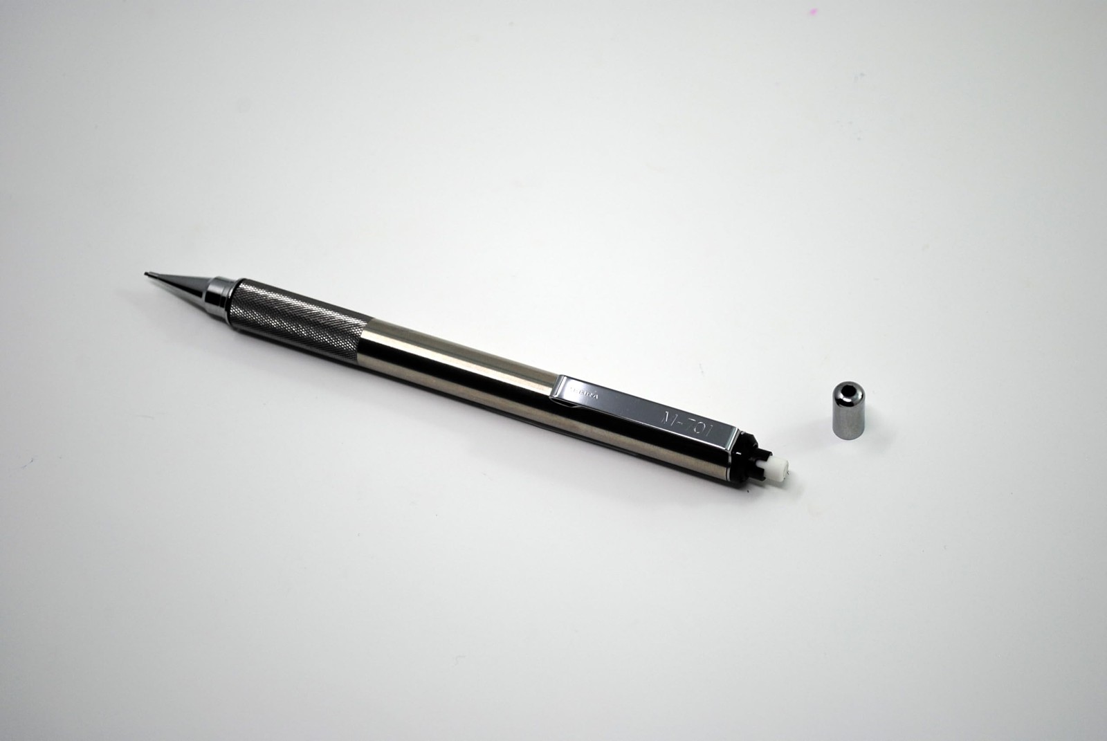 Zebra Pen, M-701 Mechanical Pencil, 0.7mm Point, Durable Stainless Steel Barrel,