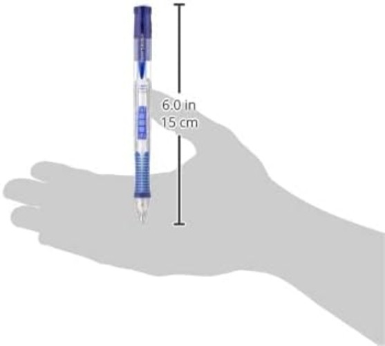 Clearpoint Mechanical Pencils, 0.7mm HB Lead, 12 Count – Erasable Comfort Grip