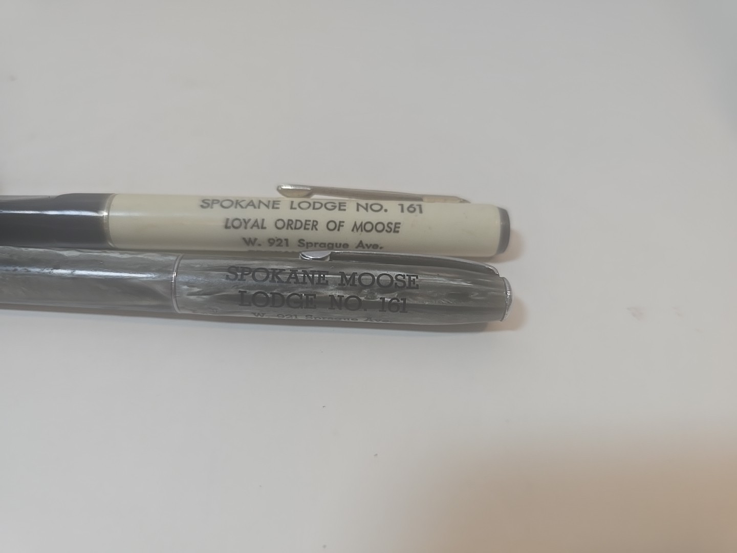 2 VTG Mechanical Pencil LOYAL ORDER OF MOOSE Lodge No.161 Spokane Washington