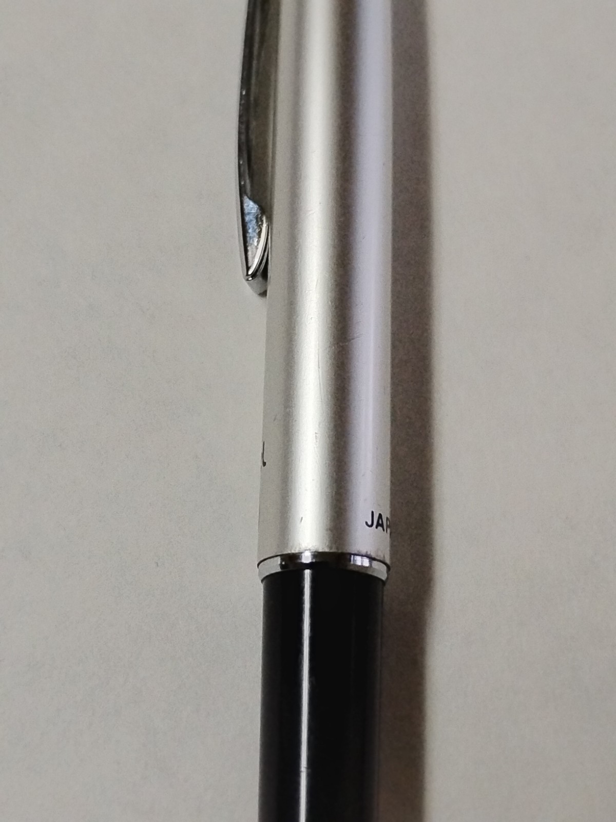 VTG Pentel 3 Mechanical Pencil 0.3mm Black Silver Made Japan #95