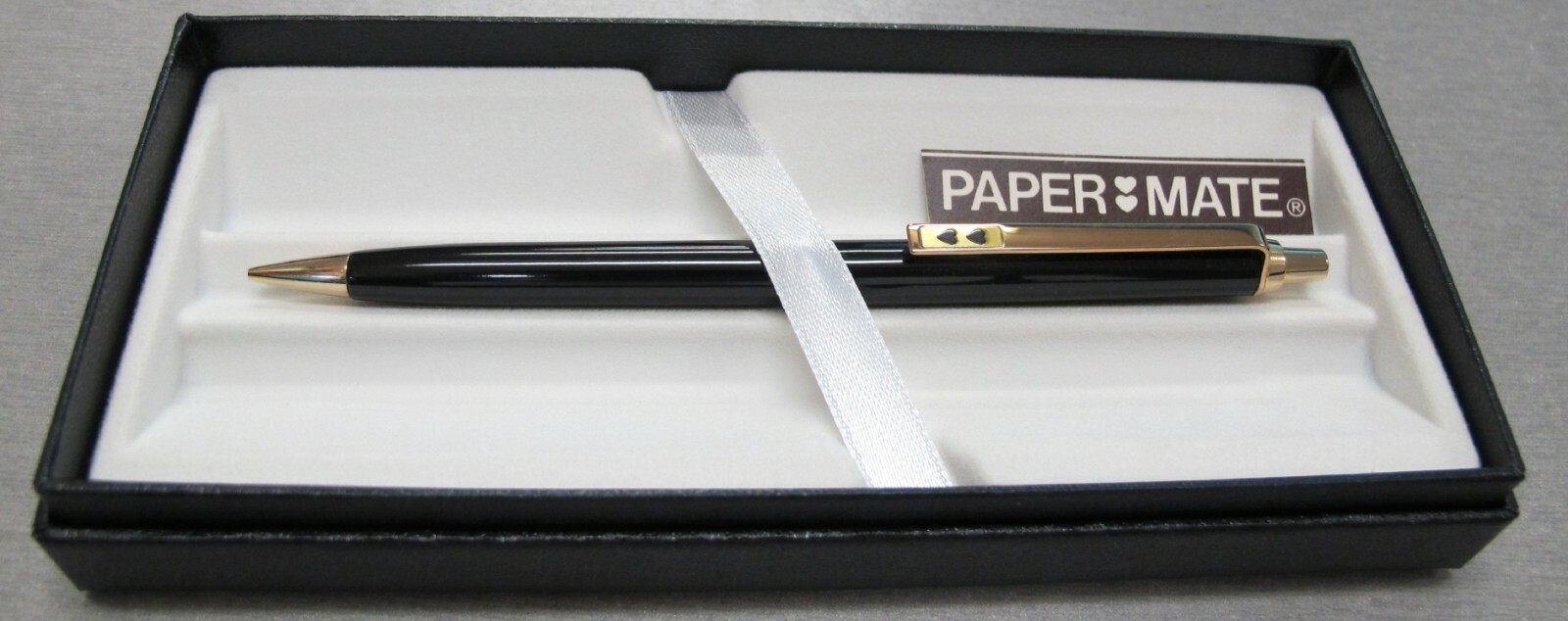 Papermate Lacquer Black & Gold Trim 0.5mm Mechanical Pencil New In Box *