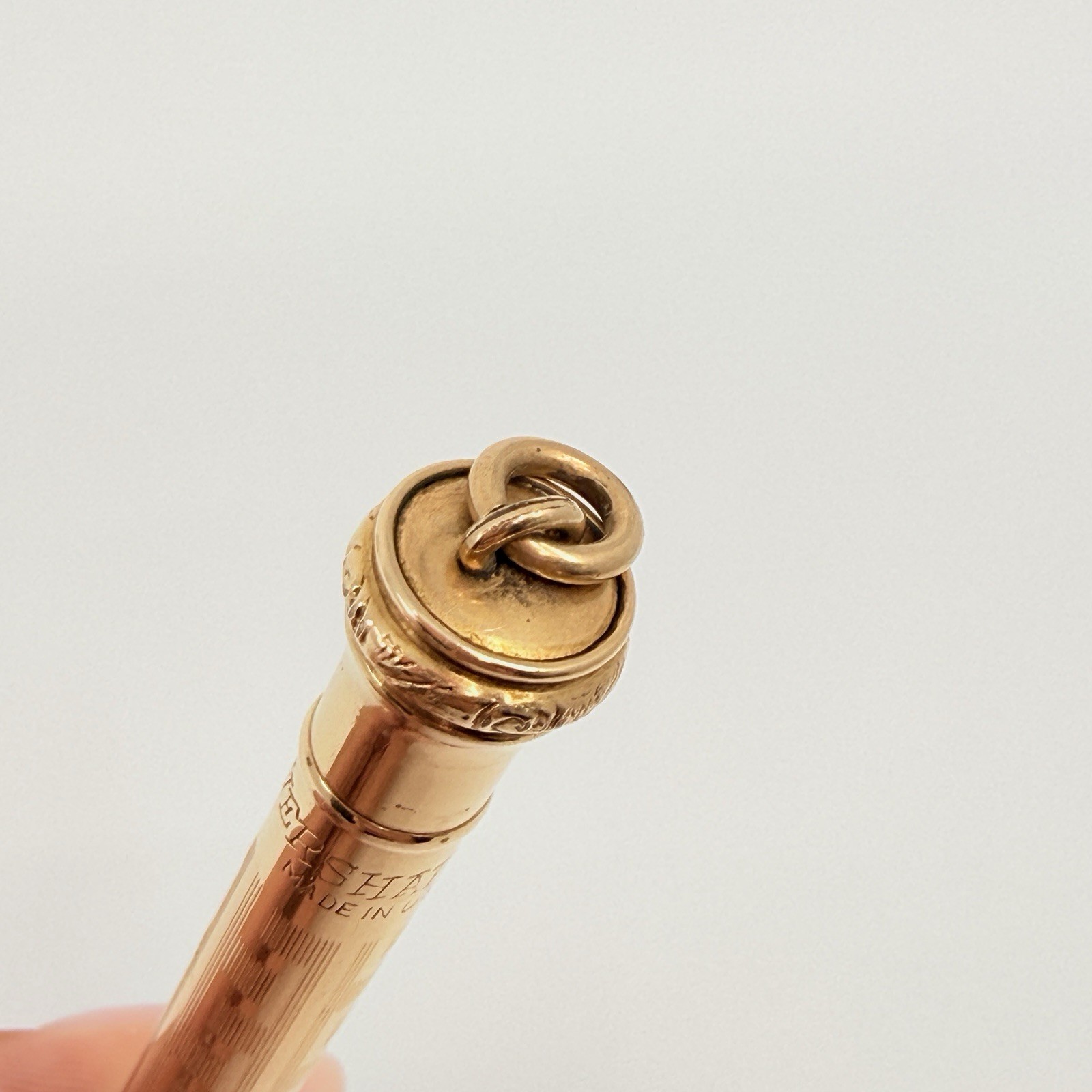 Vintage 1920s Wahl Eversharp Gold Filled Ring Top Mechanical Pencil USA