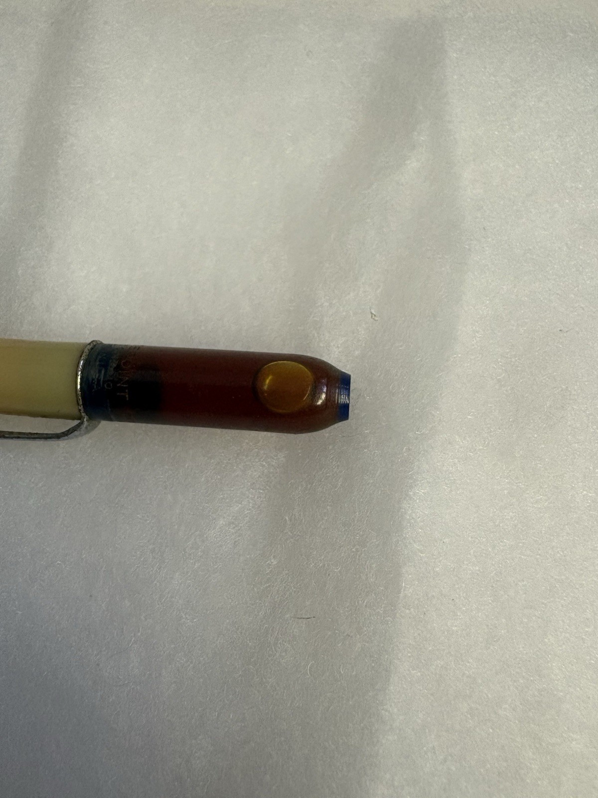 Vintage Ritepoint Mechanical Pencil Wolf’s Golf Service Floating Bubble Rare