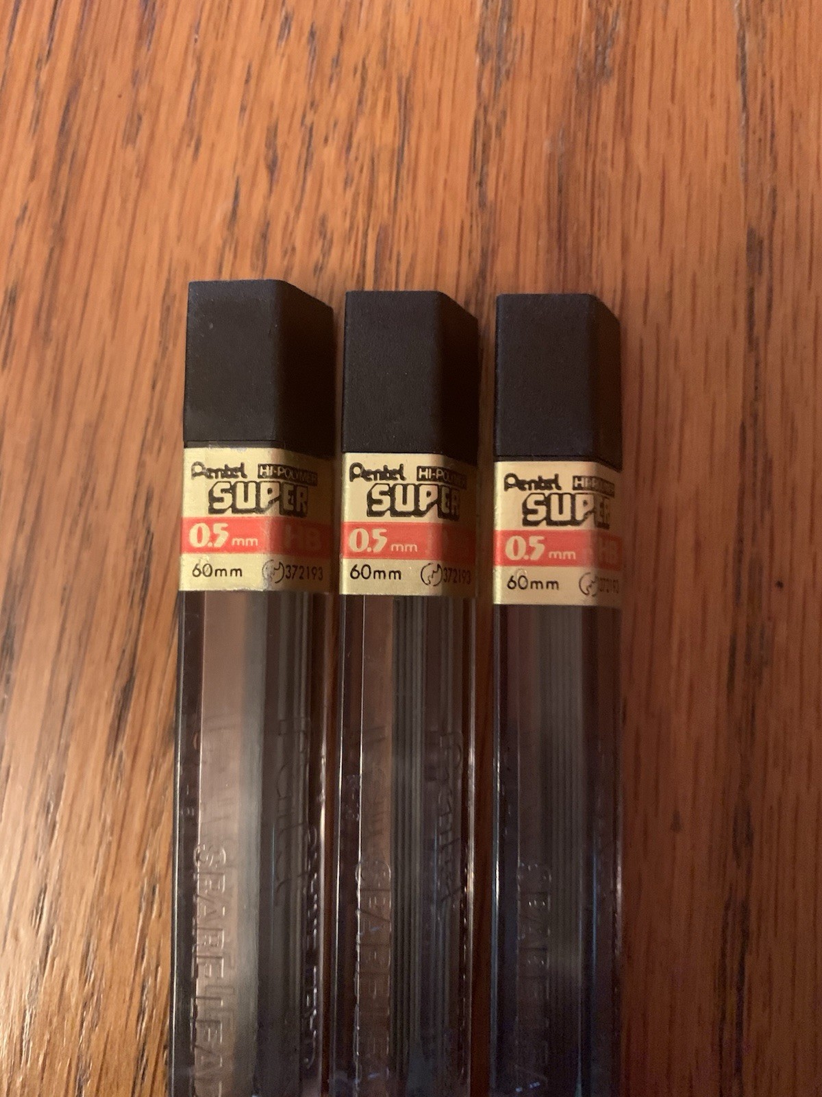 3 Pentel Replacement Leads 7 in each Tube Japan