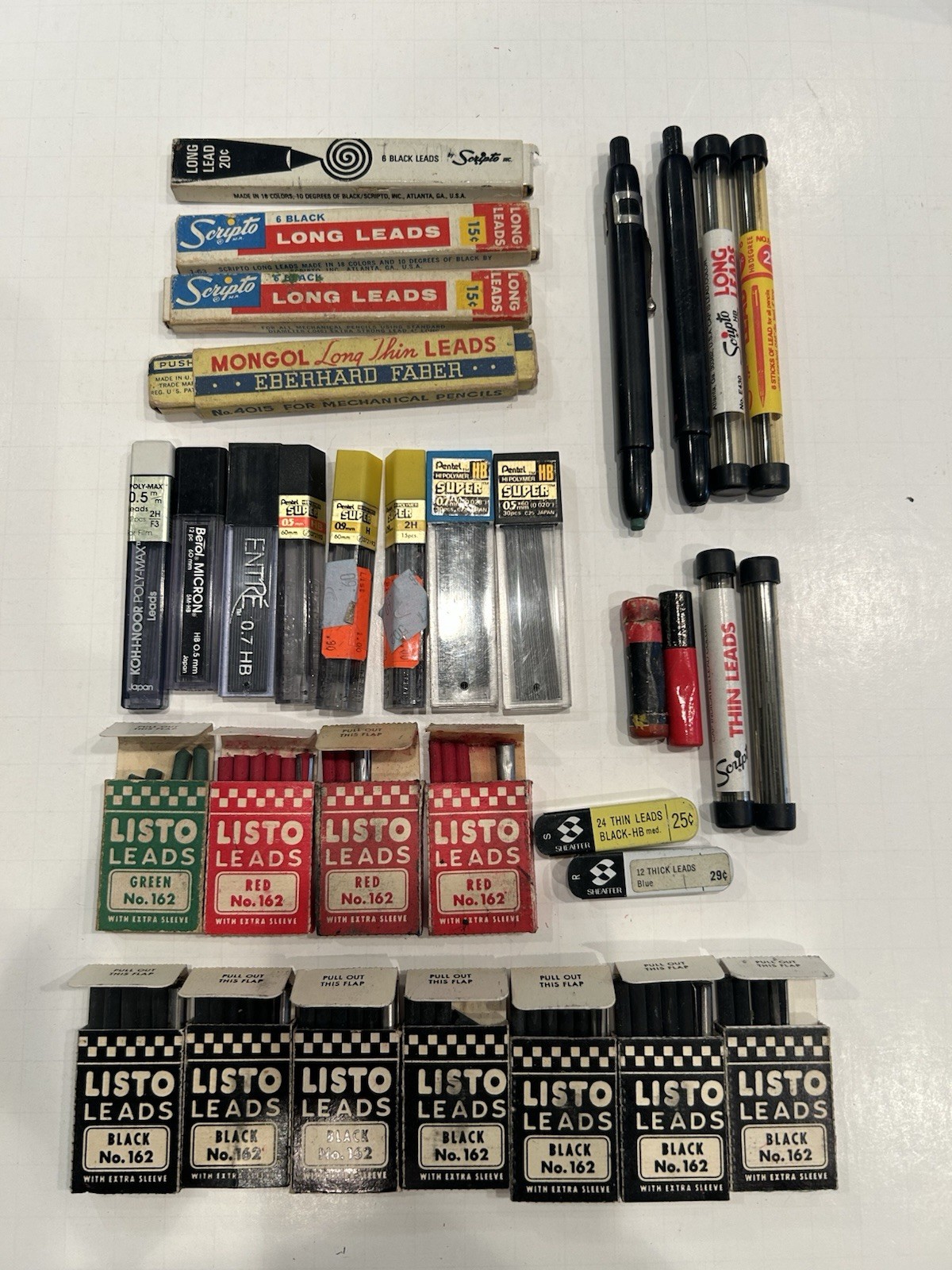 HUGE LOT Vintage PENCIL LEAD
