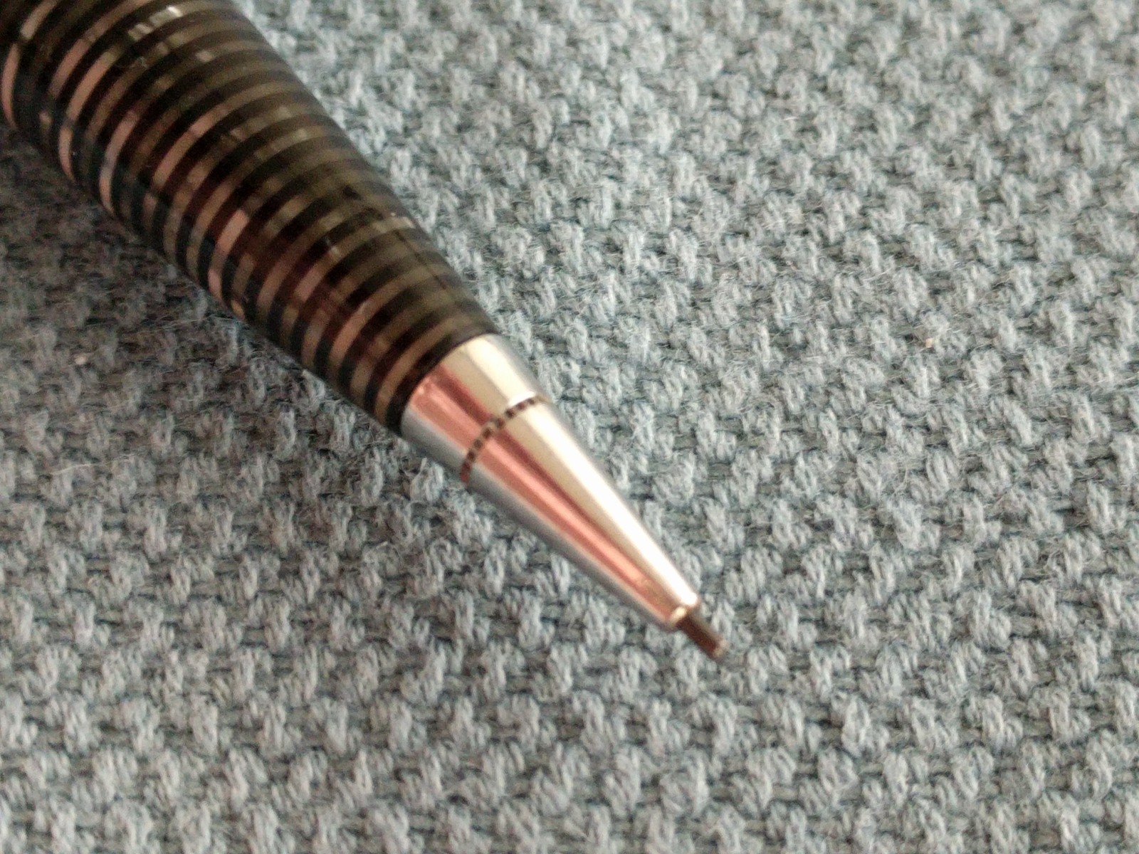 Vintage Parker Vacumatic Mechanical Pencil Black and Silver