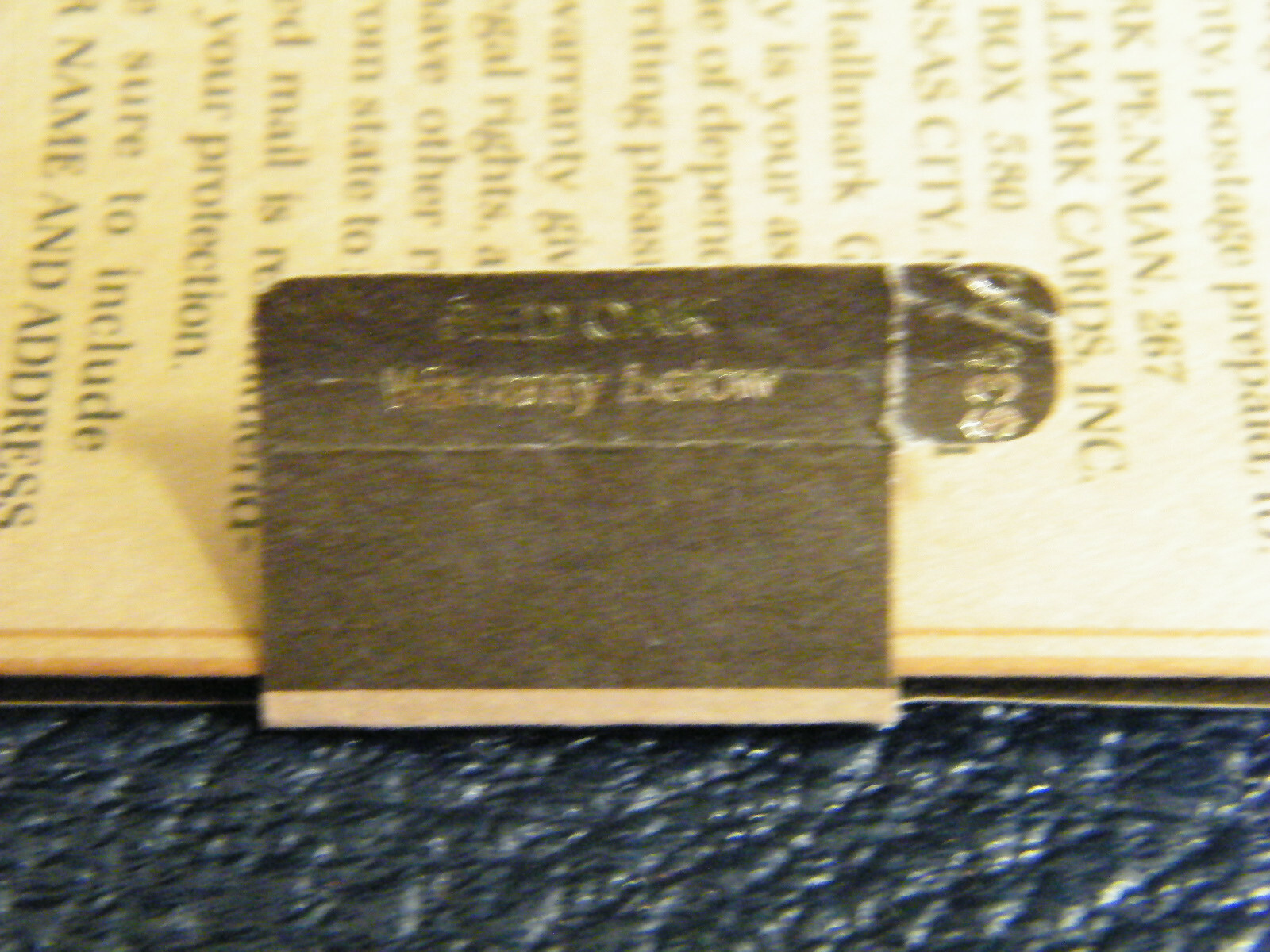 Vintage Cross Century Desk Mechanical Pencil w/Box
