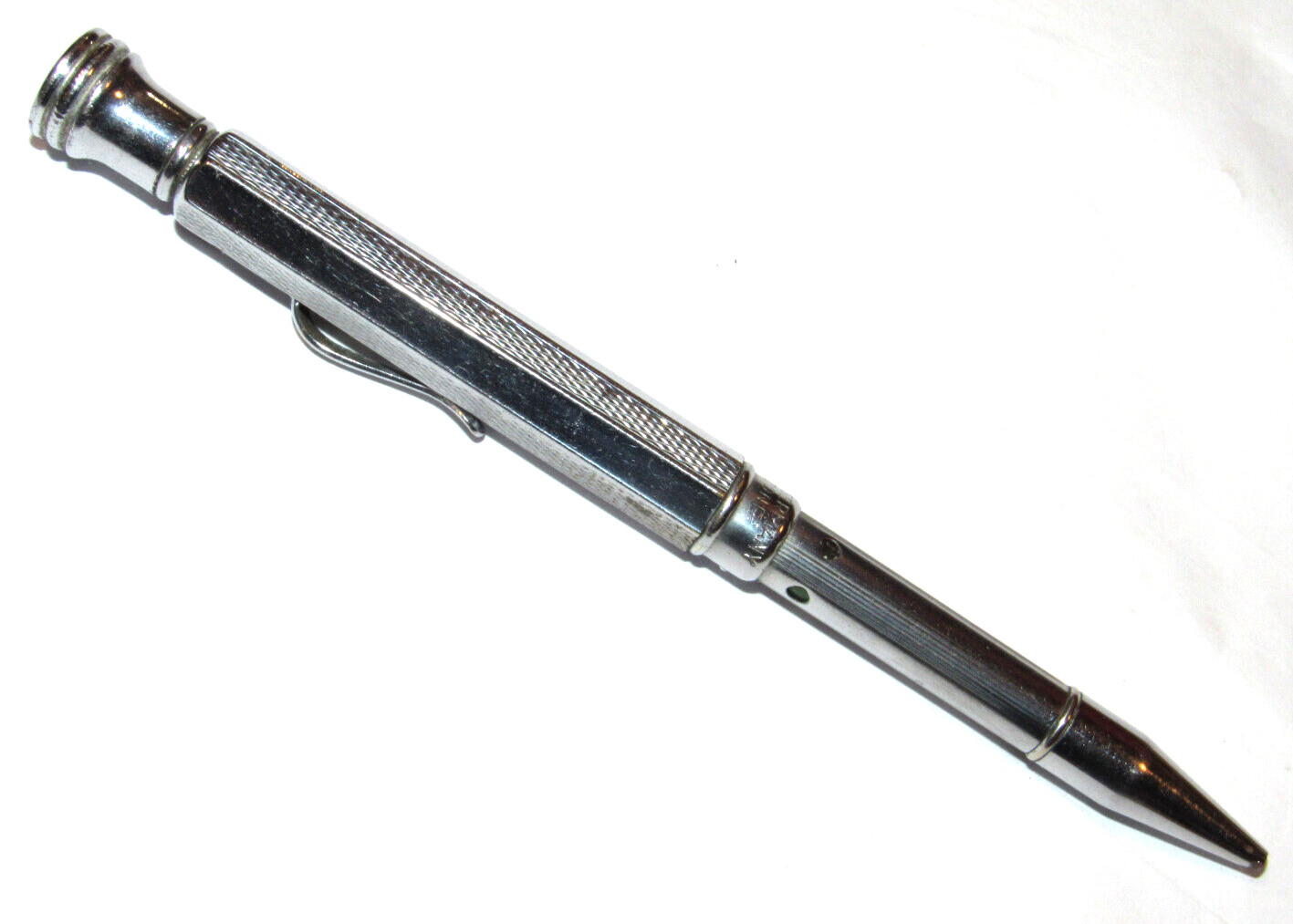 VTG 1940s DRAKE 4-COLOR MECHANICAL PENCIL! ALL METAL! MADE IN GERMANY-U.S. ZONE!