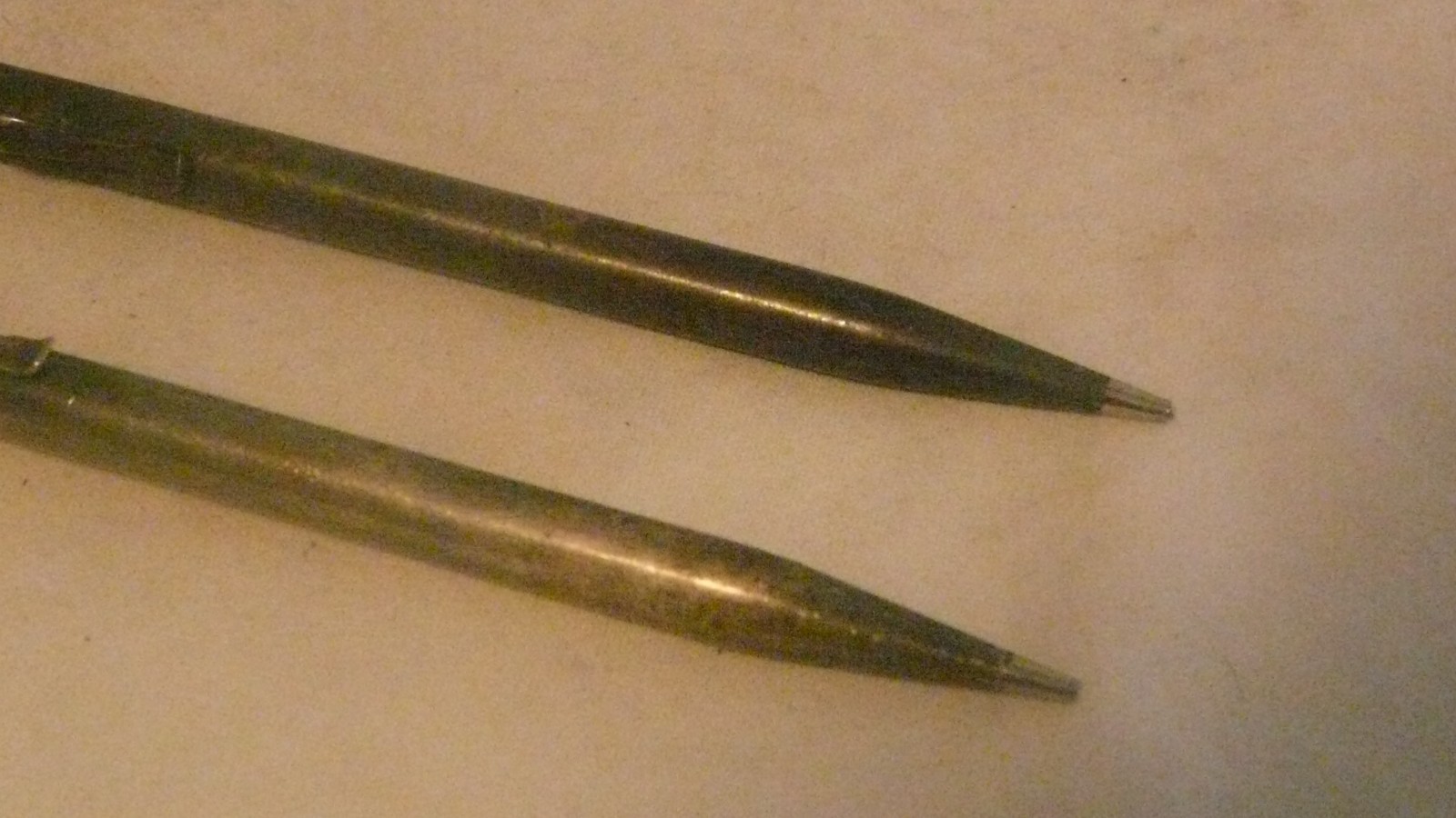 2 Antique Vintage Silver Plate Wahl Eversharp Mechanical Pencils