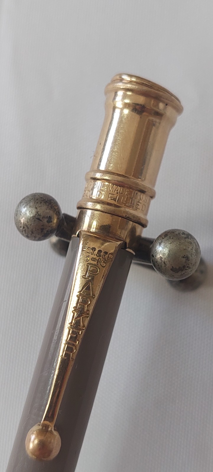 Vintage Parker Duofold 1920s Grey Mechanical Pencil