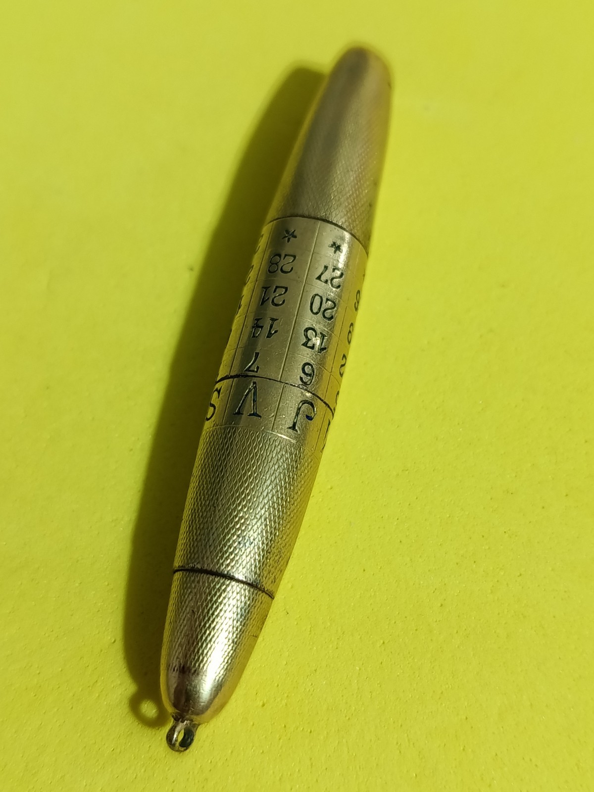 Nice Perpetual Calendar Gold Filled pencil