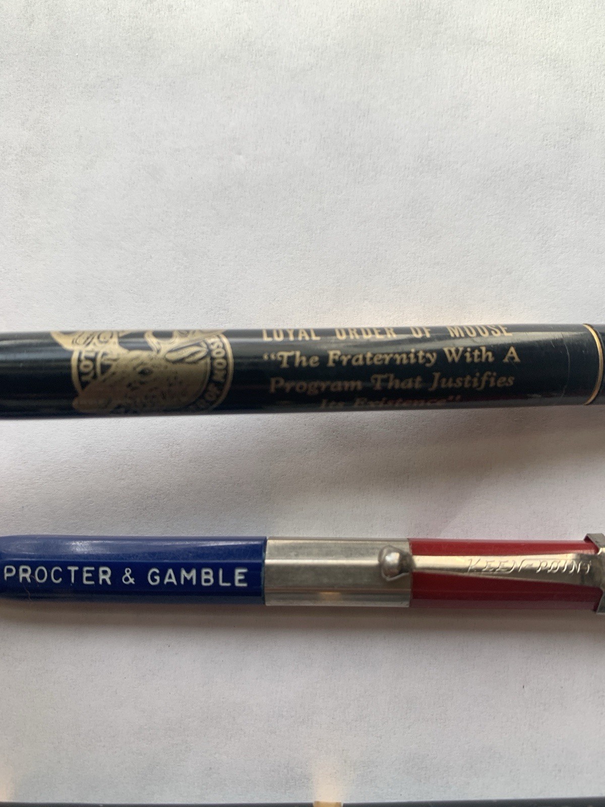 6 Lot Vintage Advertising Celluloid Mechanical Pencils RediPoint Wings Skinner