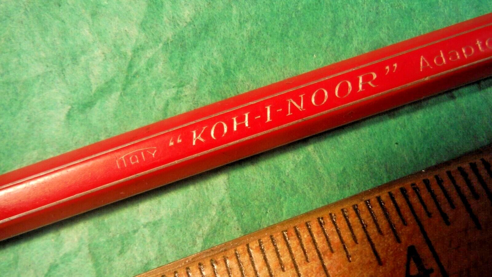 Drafting Drawing Mechanical Pencil Red Italy KOH-I-NOOR 5611 ADAPTO