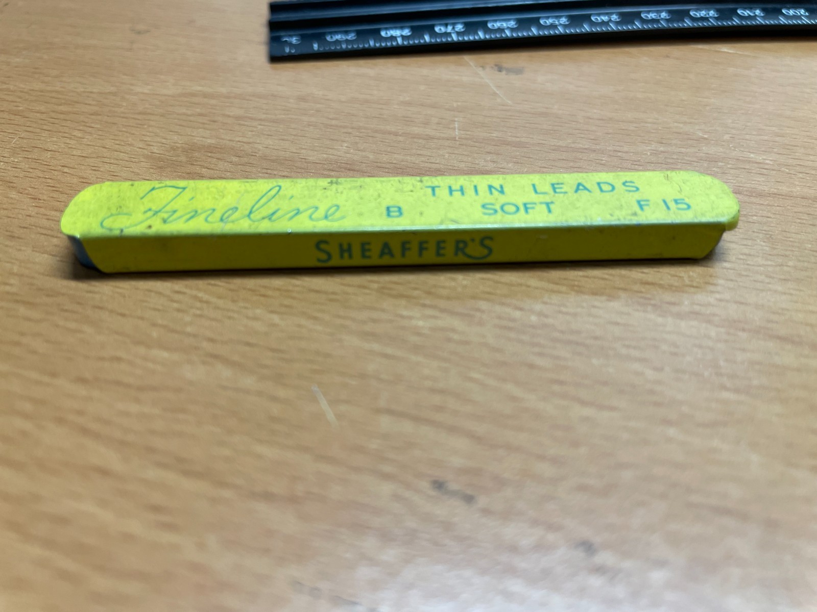 Vintage Sheaffer’s Fineline Thin & Thick Leads Pencil Lead Tin | Box Only