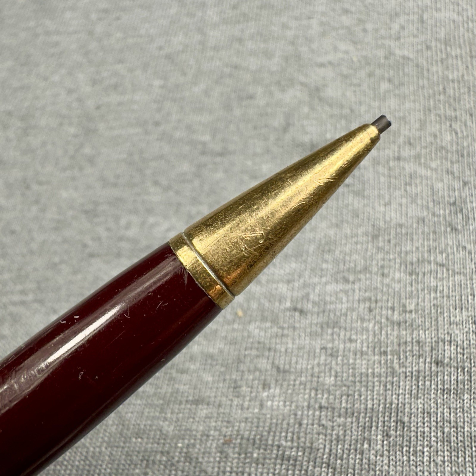 Vintage Eversharp Skyline Mechanical Pencil Maroon Gold Filled Trim USA Working