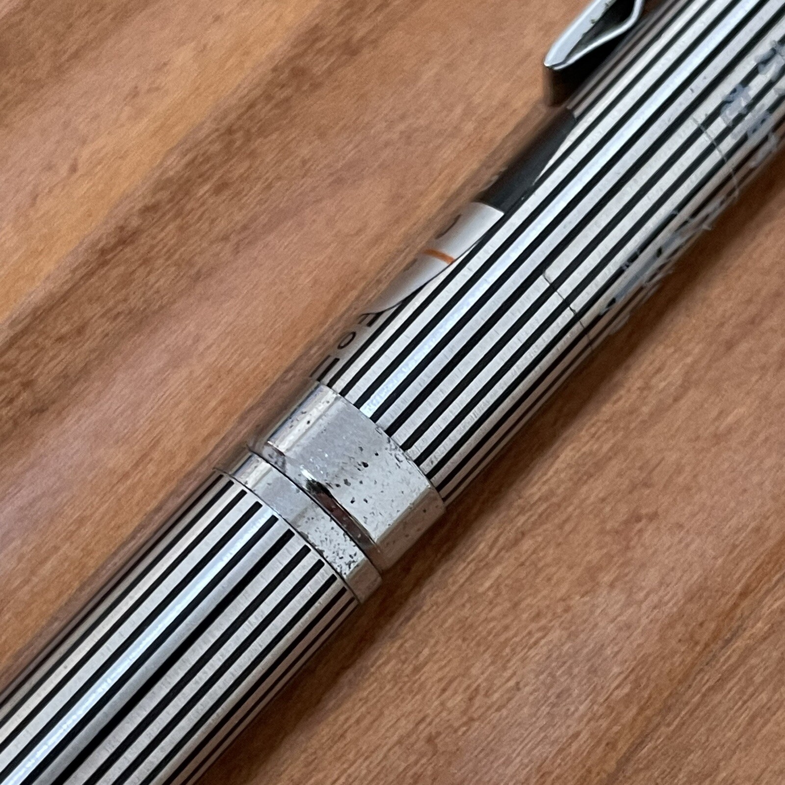 Kokuyo Mechanical Pencil Black Stripe Body Knock 0.5 mm Made in Japan