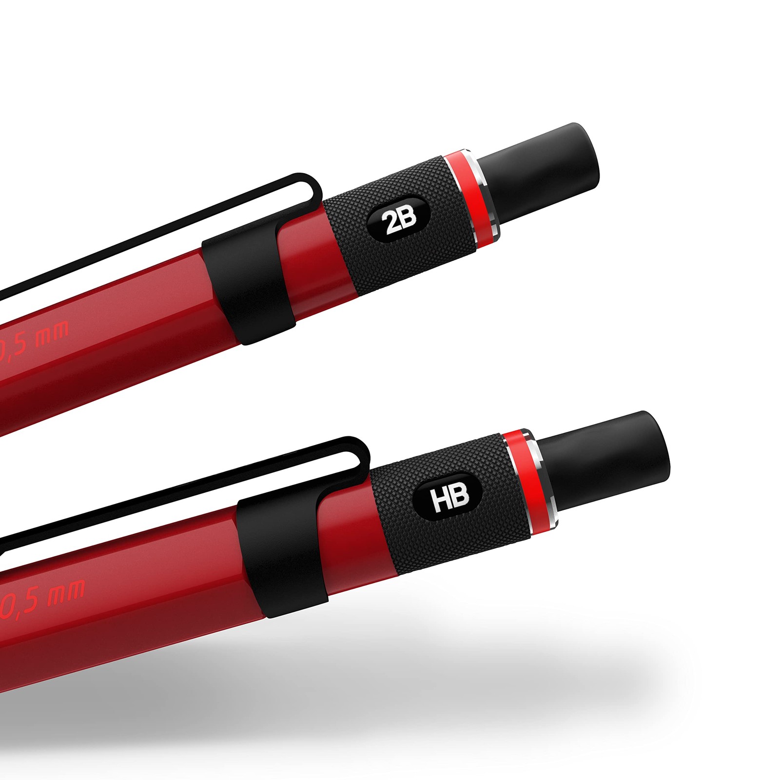 500 Mechanical Pencil 0.5mm Red Barrel for Precision Technical Drawing