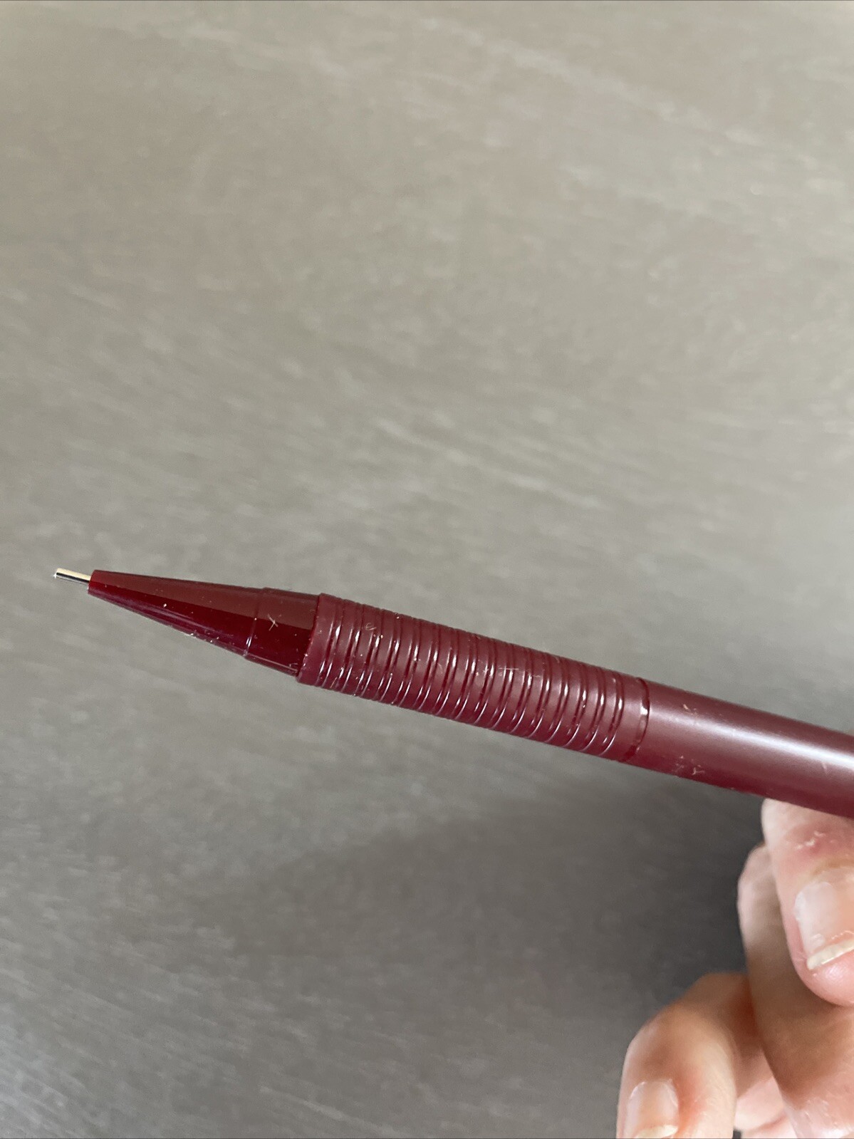 Vintage Berol Cassette CE-7 0.7mm Mechanical Pencil Maroon Barrel, NOS