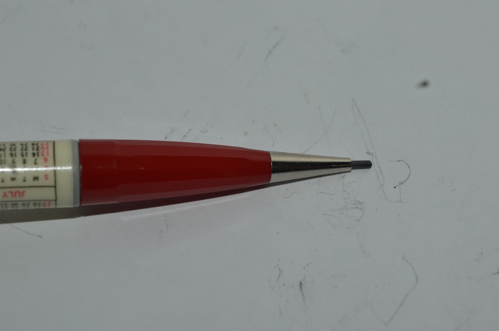 DUROLITE Mechanical Pencil 1984 Calendar Year WDAY-WDAZ TV Promo Near Mint Cond