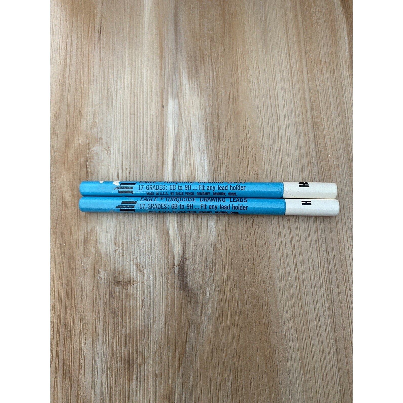 Vintage Berol Turquoise Eagle Drafting Leads V&E Manufacturing 4H H 6H