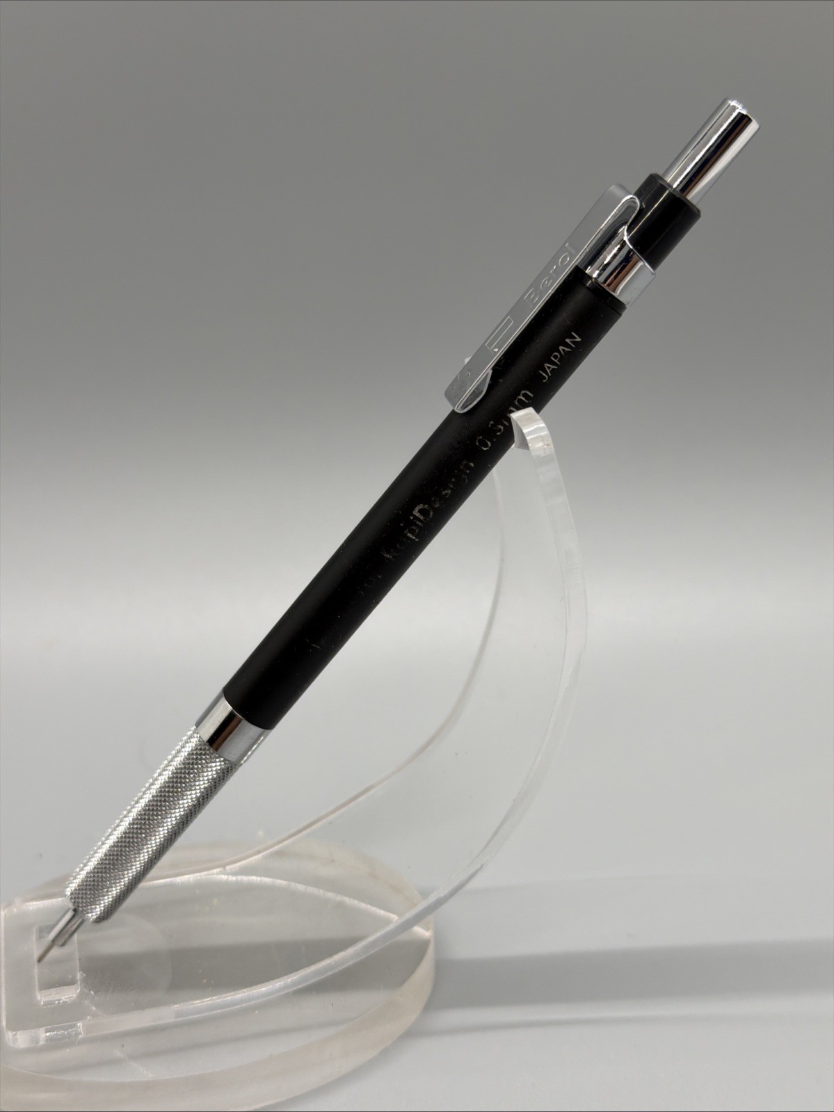 Vintage Berol RapiDesign 0.3mm Black Barrel Mechanical Pencil