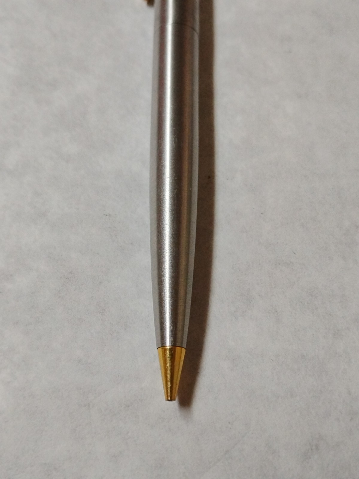 Vintage Parker Mechanical Pencil Silver Chrome & Gold Arrow Clip Works #M4