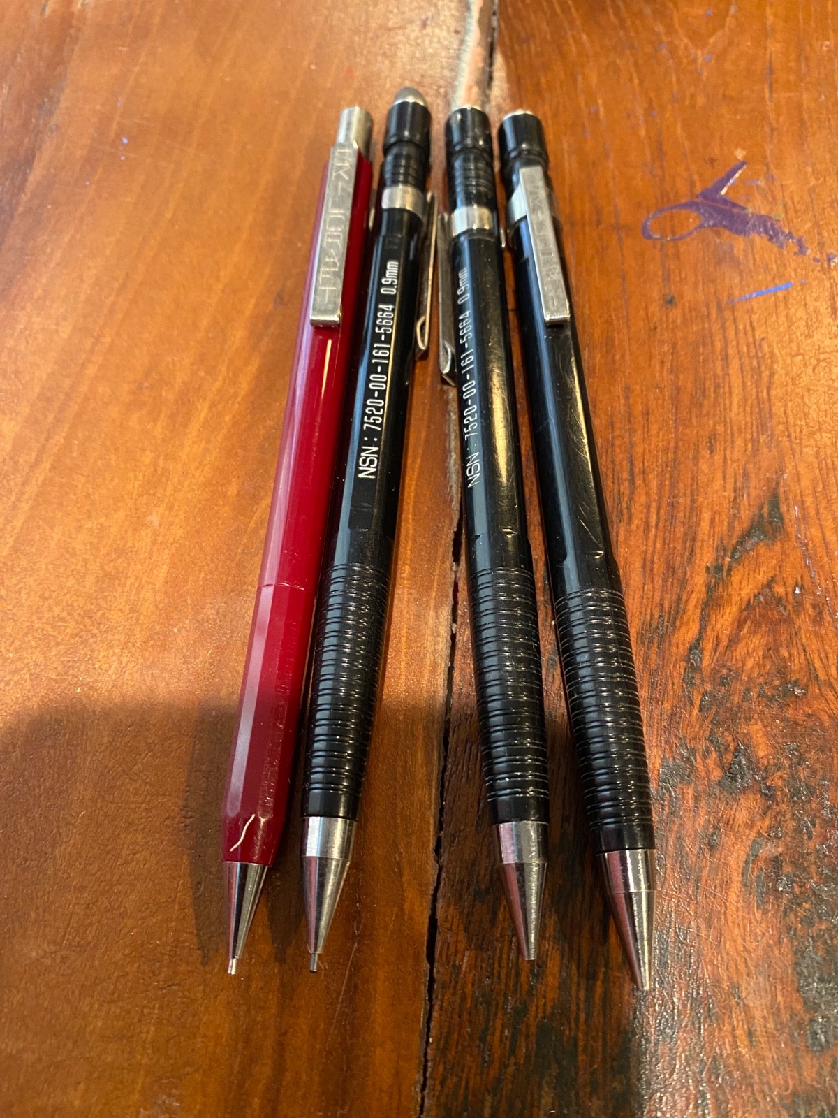 Skilcraft Government Mechanical Pencils 0.9mm NSN -7520-00-161-5664