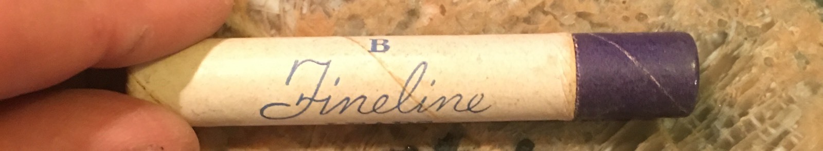 Vintage Schaffer’s Leads B NOS 3 1/8″ Cardboard Tube