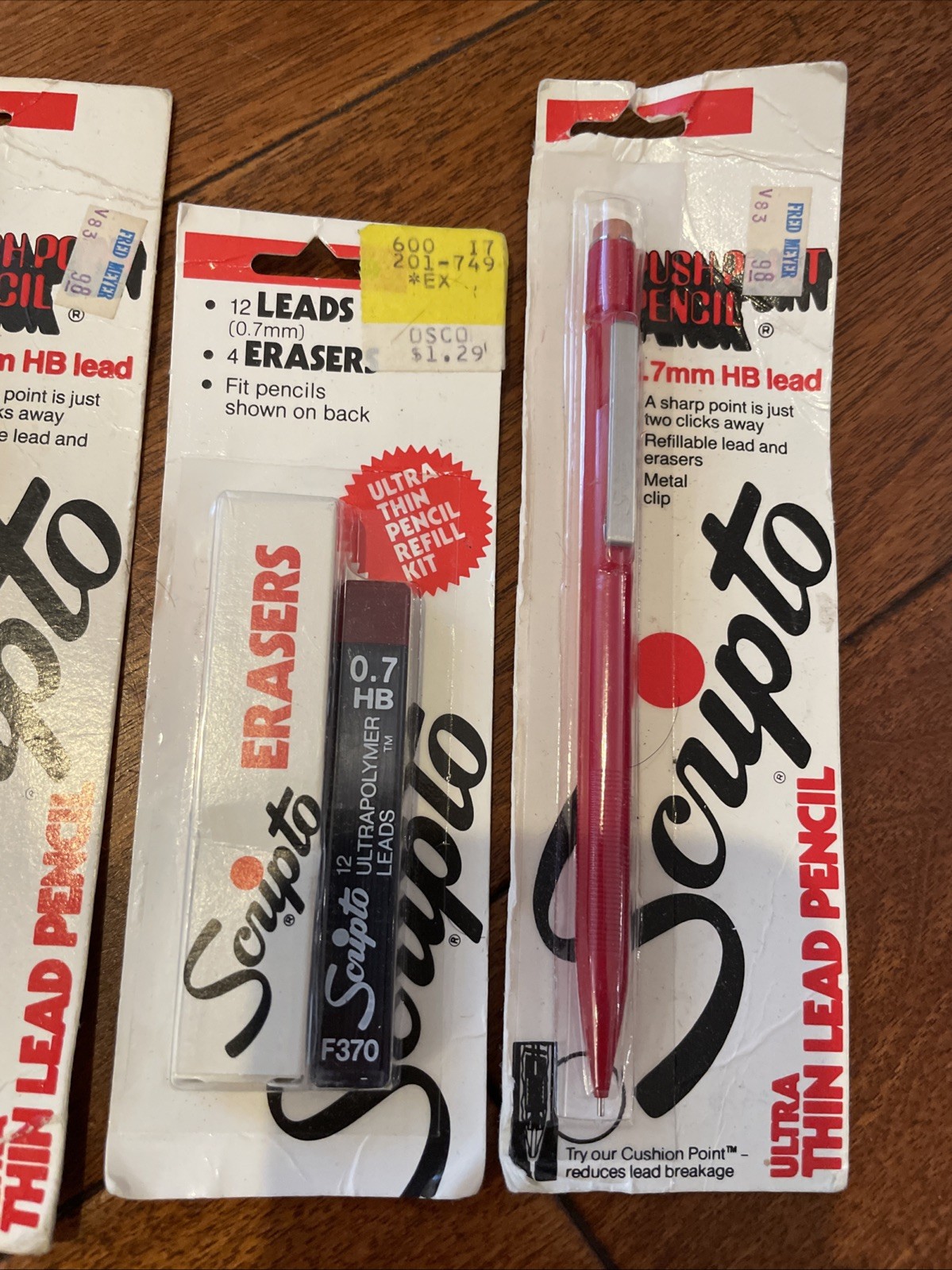 Vintage Mechanical Pencil And Lead Lot – Scripto Pentel