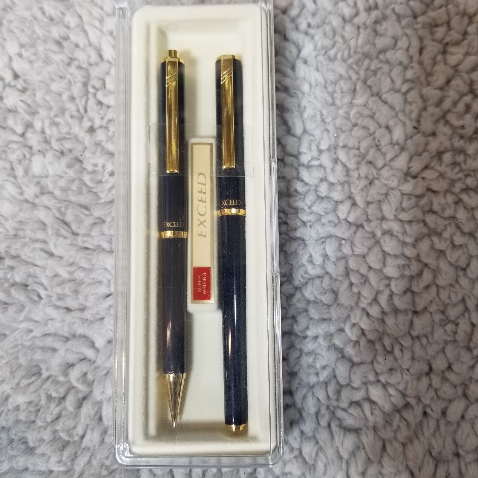 Mitsubishi Exceed Mechanical Pencil Rollerball Pen Set Japan SU-32EX