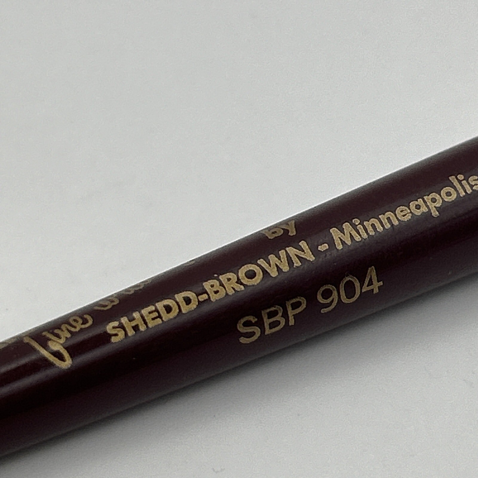 VTG Mechanical Pencil Shedd-Brown Salesman Sample