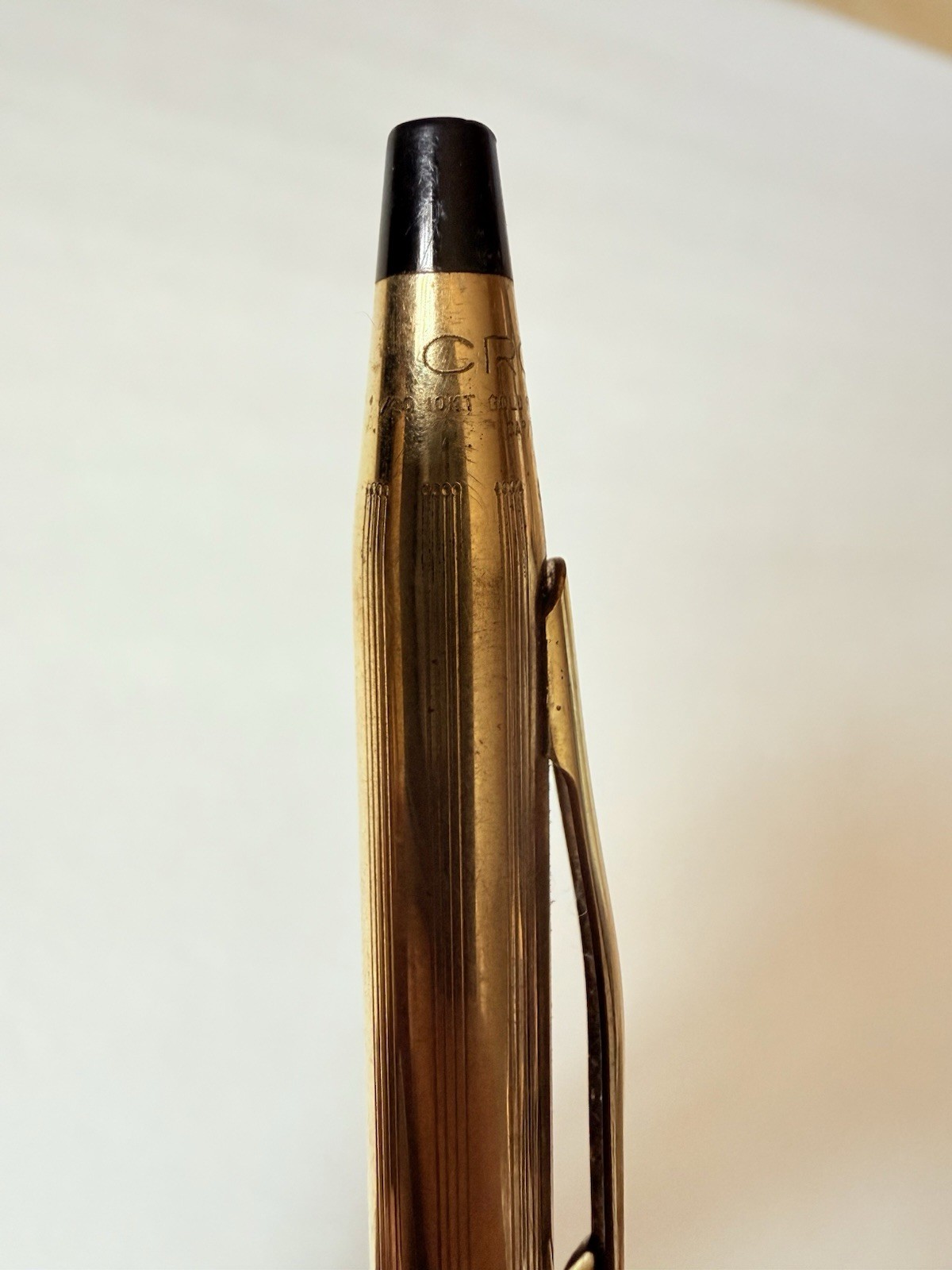 Vintage Cross Pen & Pencil Lot 1/20 12k and 10k gold filled + Mechanical Pencil
