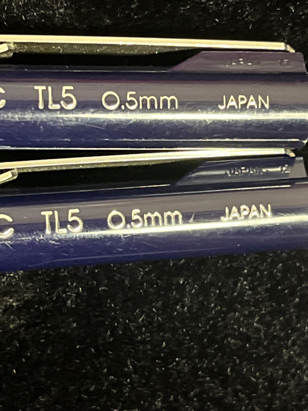 Berol TL5 Mechanical Pencil 0.5mm Blue Automatic Japan, Set of (2), no cap (1)