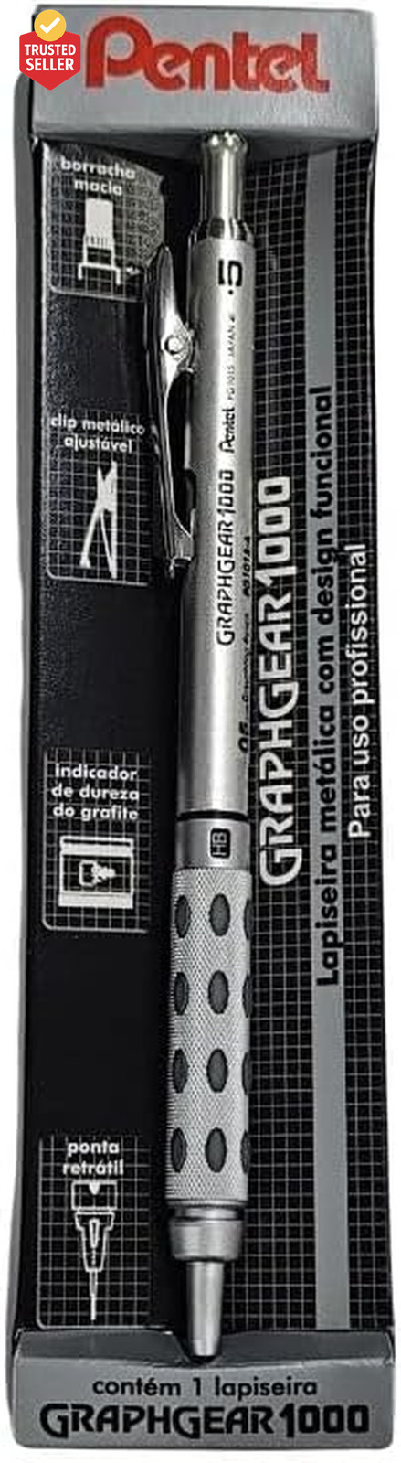 Graph Gear 1000 Mechanical Pencil, 0.5Mm (PG1015)