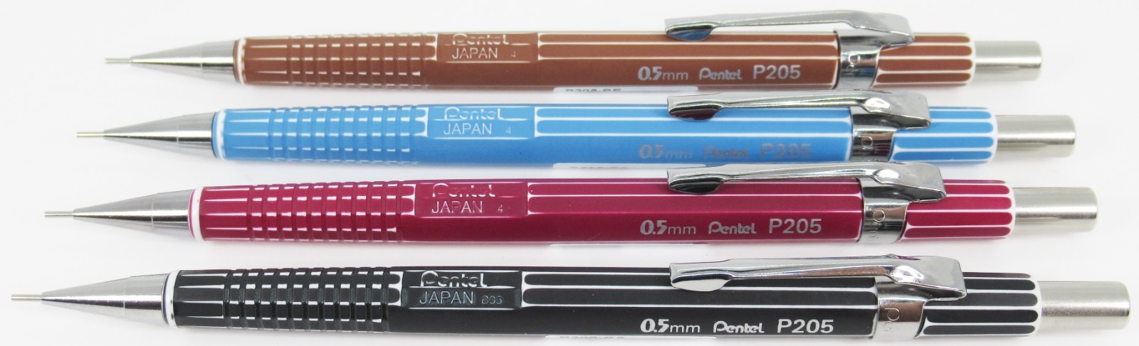 Pentel P205 Vintage Limited Edition, Set of 4