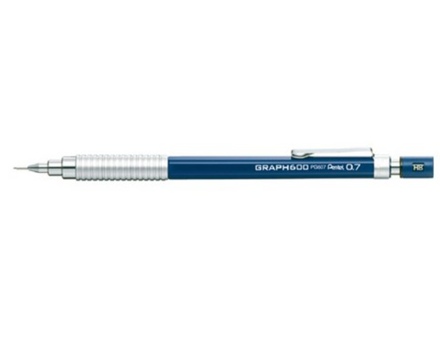 Pentel Graph 600 Drafting Knock Type Mechanical Pencil 0.7mm – PG 607 ( Navy )