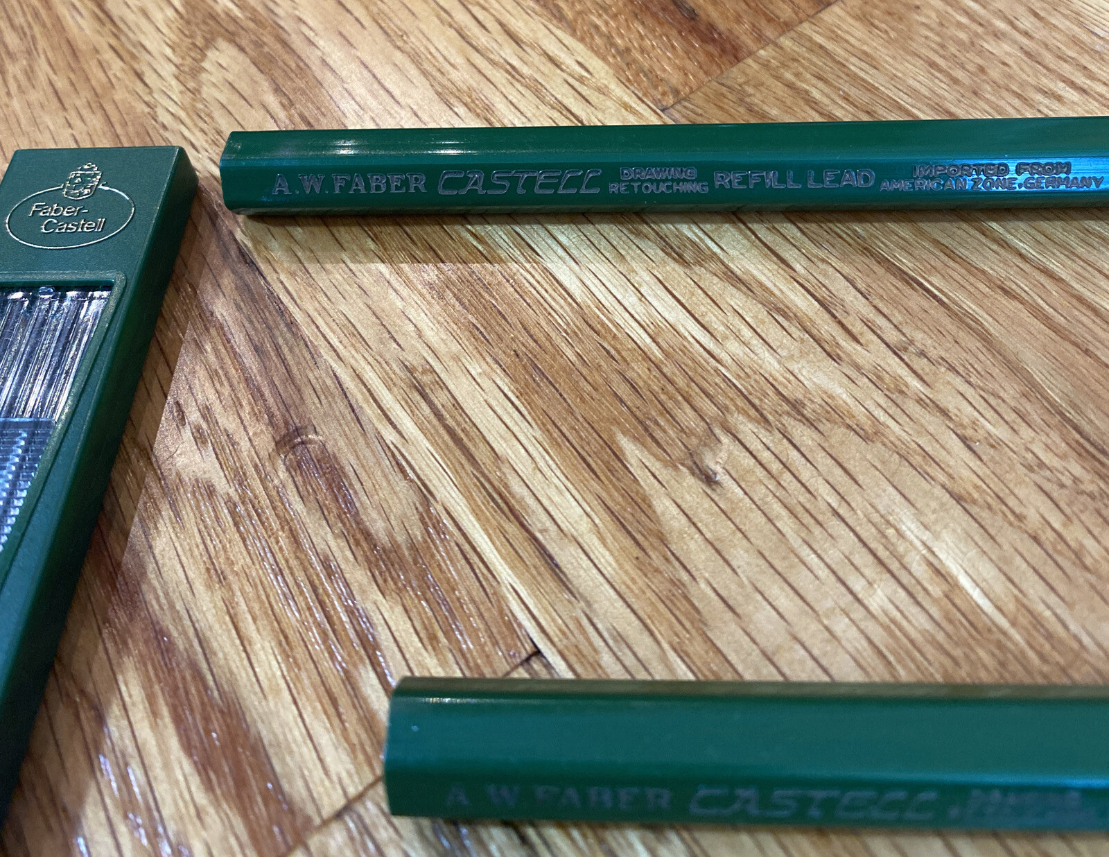 A.W. Faber Castell Drawing #9030 Refill Lead Lot Of 4 A W Faber Castell Lead Lot