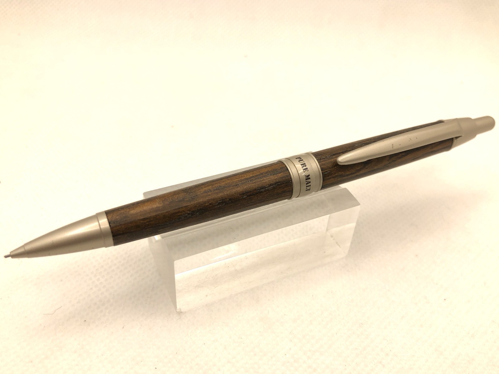 Mitsubishi Pencil uni Japan PURE MALT Mechanical Pencil (Wooden Barrel)