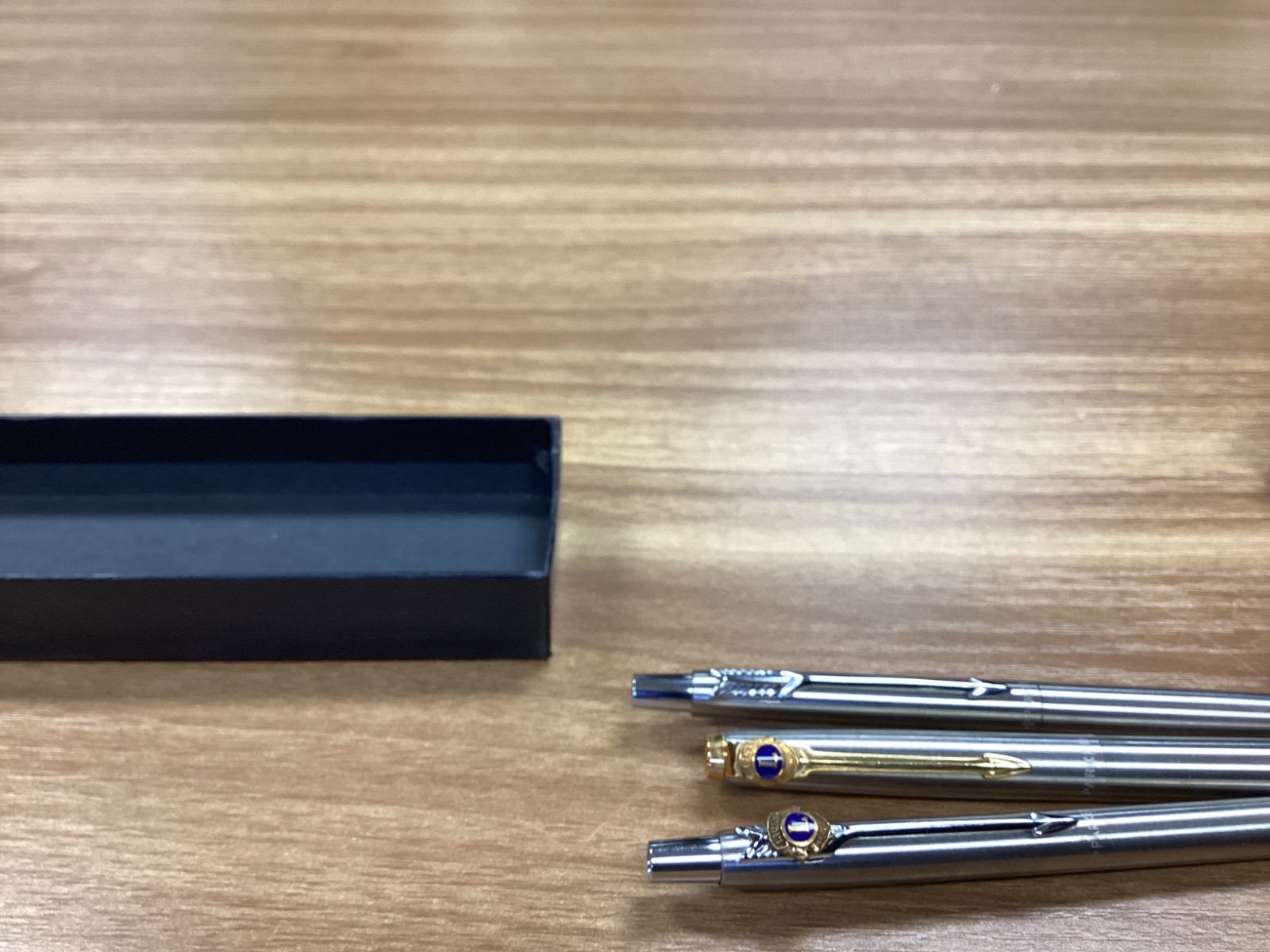 Vintage Parker Classic Flighter Stainless Pencil Set Lions Club Lot 3